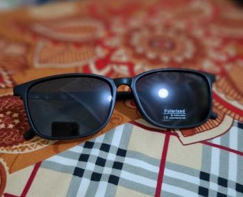Product Review of TERLARISSSS Kacamata Hitam Pria Wanita Kacamata Gaya pria keren A1216 Lensa polarized UV 400 COD Eyewear Sunglasses from E**e 0