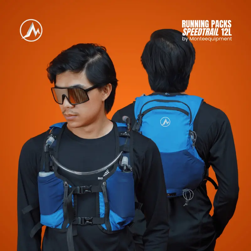 TAS HYDROPACK MONTE SPEED TRAIL 12L TAS RUNNING VEST RUNNING PACK HIKING TEKTOK LARI 8