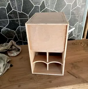 box subpali 6inch bahan 9mm, bahan miniatur sound