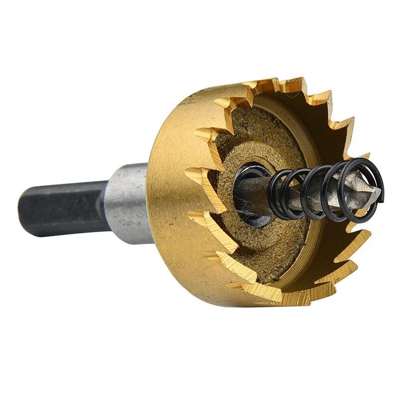 5pcs HSS Drill Bit Hole Saw Tooth Set Stainless Steel Metal Alloy Cutter 16-30mm 5