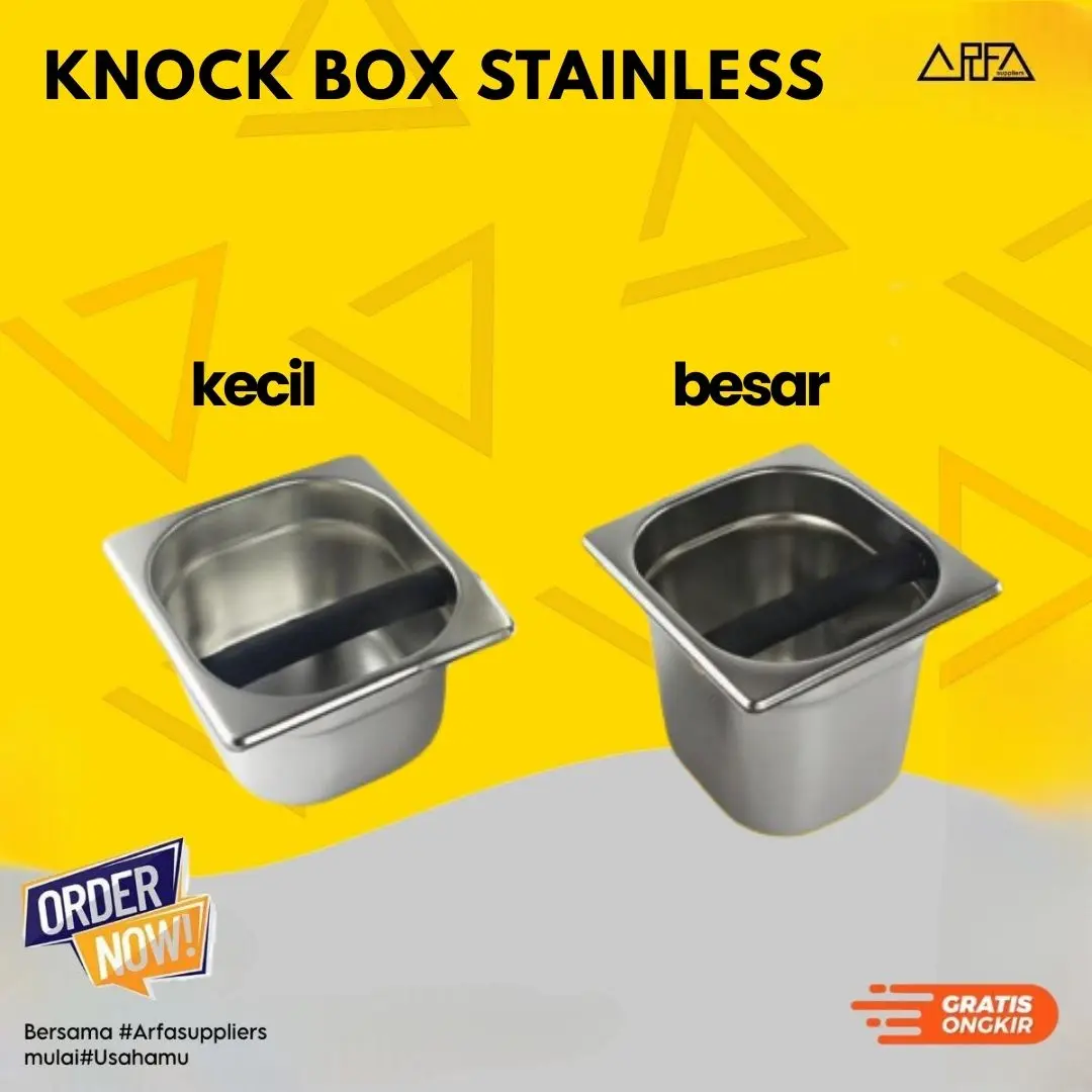 Knock Box Kopi Espresso Wadah Ampas Kopi