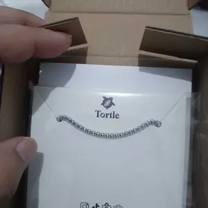 TORTLE - Tennis Bracelet Gelang Titanium Wanita | Perhiasan Gelang Mewah Fashion Premium Simple Bracelet Aesthetic