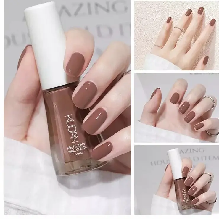 KUDAN Kutek Halal Bisa Untuk Sholat Peel Off  Cat Kuku Halal Muslimah Bisa di Kupas 10ml SERI N KUTEK TREND 7