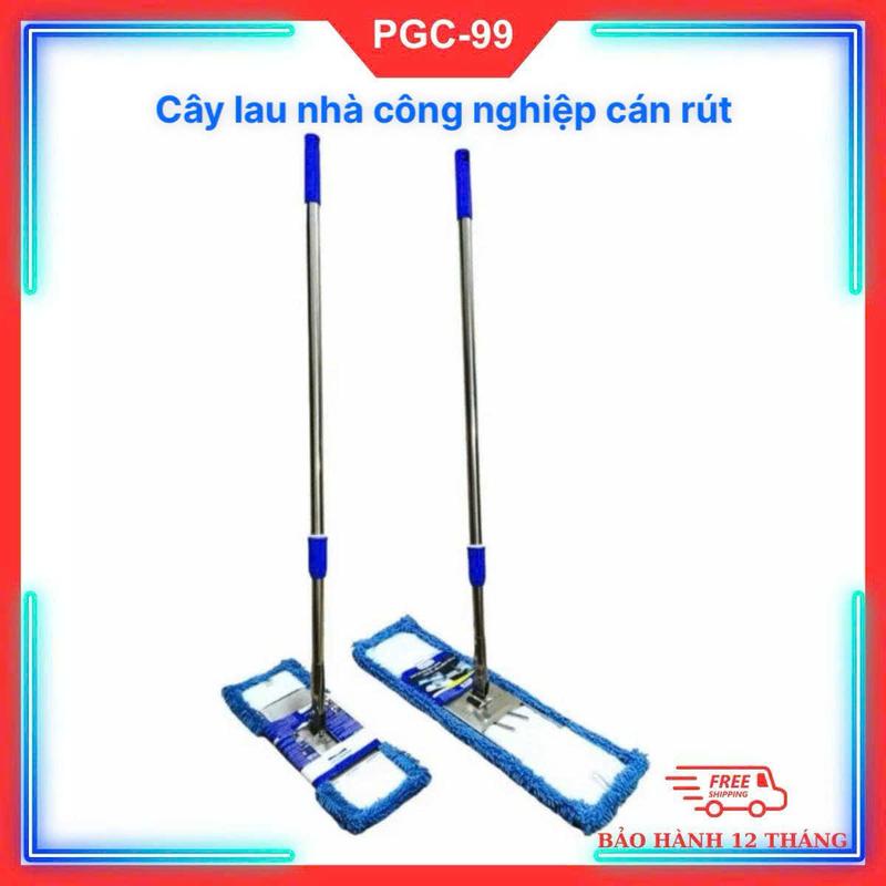 Chổi Lau Nhà Công Nghiệp Cán Rút Inox Chắc Chắn kết hợp Bông Lau San Hô Siêu Thấm Hút Tiện Lợi có Thể Tháo Rời