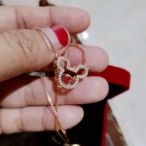 ST-N64 Kalung Red Rubby Premium Asli High Quality Garansi 1 Tahun