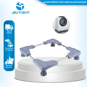 SUNXIN Alas Mesin Cuci dan Alas Kulkas tahan karat Yang Dapat Disesuaikan