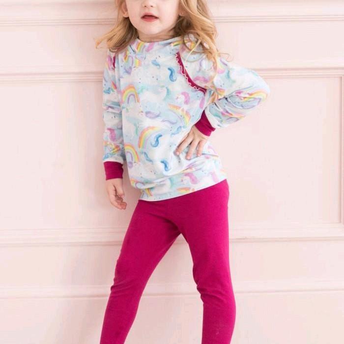 legging anak usia 5-7 tahun bahan spandek warna lengkap celana legging anak Fashion perempuan 0
