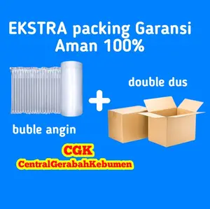CGK CentralGerabahKebumen Ekstra Packing Garansi Aman 100% dengan Buble Angin dan Double Dus untuk Perlindungan Ekstra