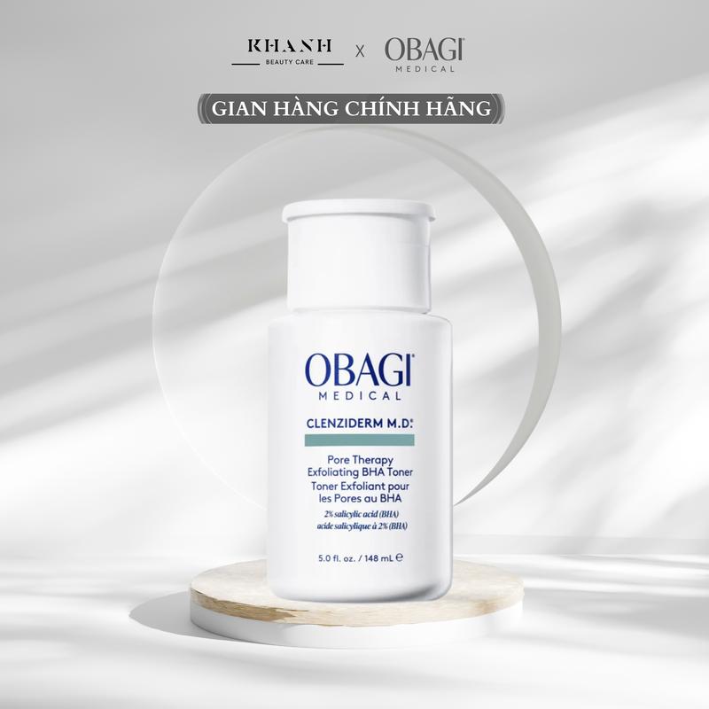   Hàng Công ty  Obagi BHA Dung dịch tẩy da chết ngừa mụn chứa BHA Obagi Clenziderm MD Pore Therapy 148ml 
