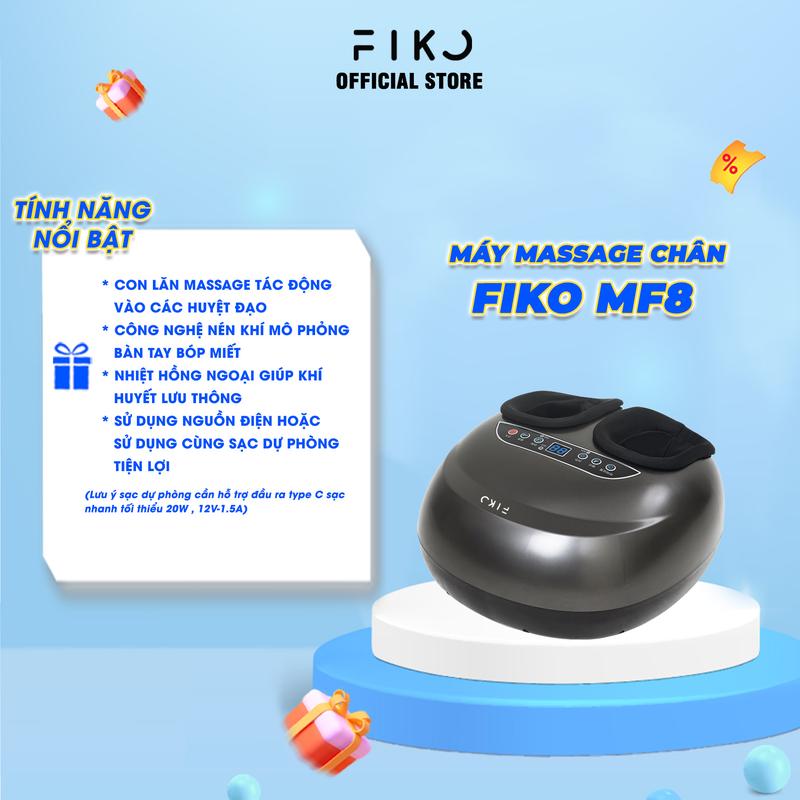 Máy massage chân FIKO MF8 - Mô phỏng 6 kỹ thuật massage