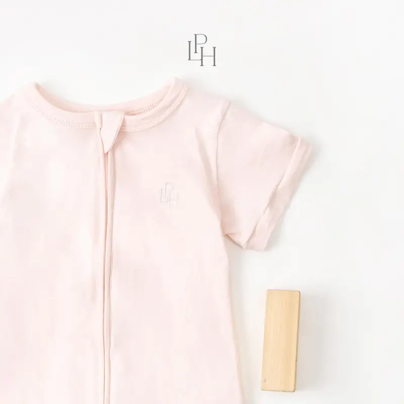 LPH LITTLE PALMERHAUS ZIPPY PLAYSUIT / JUMPER BAYI / SETELAN BAJU BAYI Cotton Lengan 2
