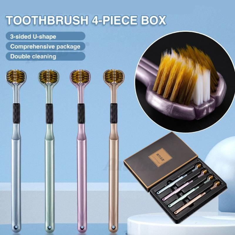 3-Sided Toothbrush 3D Stereo-5 Pcs