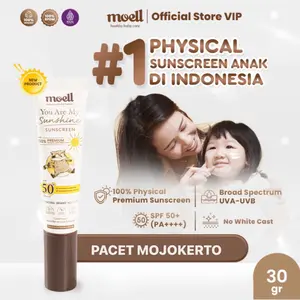 MOELL PHYSICAL SUNSCREEN ANAK & BAYI SPF 50+++