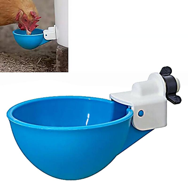 Product Introduction of Automatic Water Cups Poultry Drinker Waterer Chicken Duck Quail Drinking 20