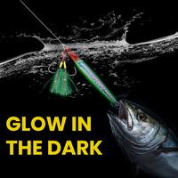 Gambar JEMMY Umpan Metal Jig 60g/13cm Glow in The Dark GID Lure Casting Mata 3D Hook Super Kuat Premium MJ103 - A dari JEMMY Indonesia Kota Administrasi Jakarta Barat 5 Tokopedia