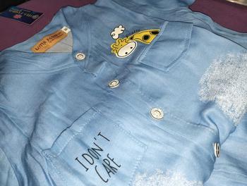 Product Review of SETELAN KEMEJA ANAK 1-4TAHUN/KEMEJA Denim JERAPAH Laki-Laki SALE 3.3 from r**a 1