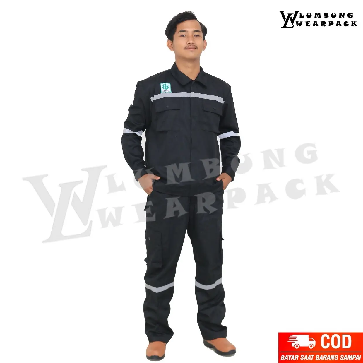 SETELAN WEARPACK SAFETY  POLOS
