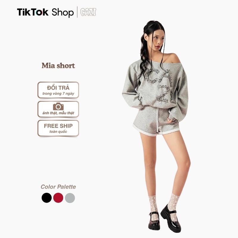 Cazi Mia Short - Quần sooc gập gấu