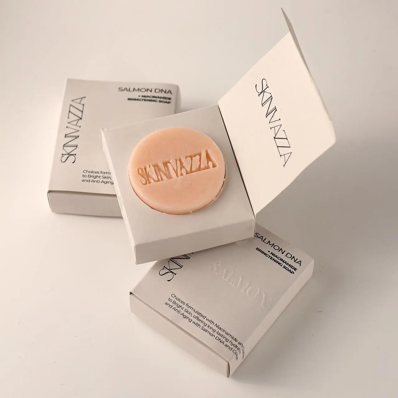 SKINIVAZZA - 3PCS Salmon-DNA + Niacinamide Brightening Soap