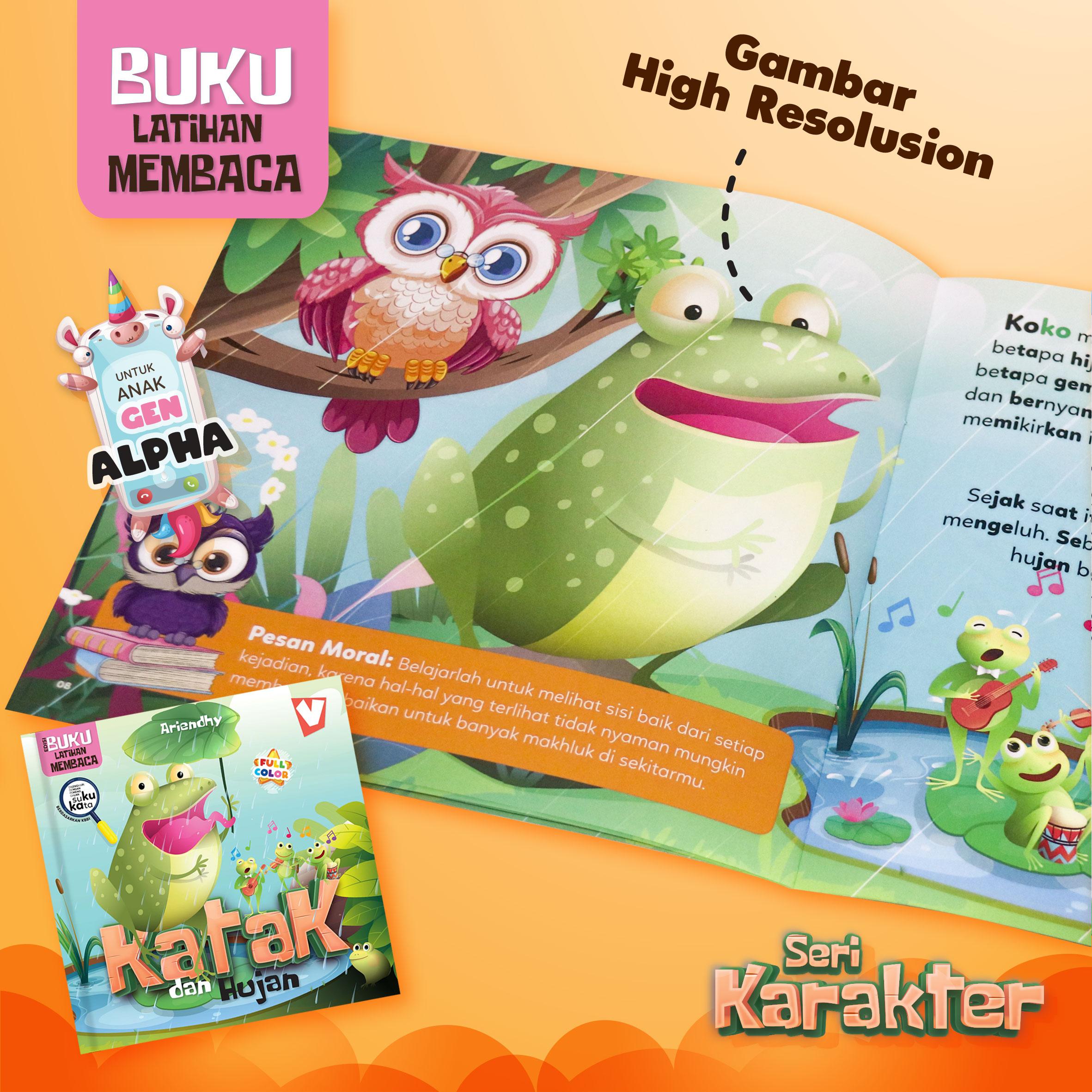 Buku Latihan Membaca - Edisi Dongeng - Gavins Story Books