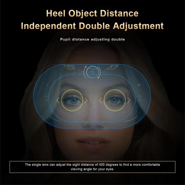 Product Introduction of VR glasses 3D virtual reality glasses helmet suitable for 4.7-6.0 inch smartphones Wearable Adjustable 26