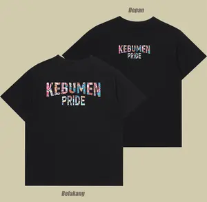 Kaos Kebumen T-shirt Kebumen Pride bahan katun combed adem lembut nyaman dipakai
