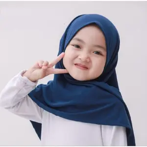 Pashmina Anak 1 - 3 Tahun Kerudung Perempuan Jersey Adem Lembut Ringan Siap Pakai Langsung Nyaman