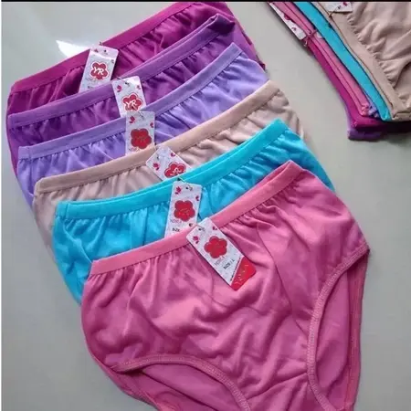 6pcs Celana dalam wanita paket  /model terlaris /size M L XL XXL 4L /real picture