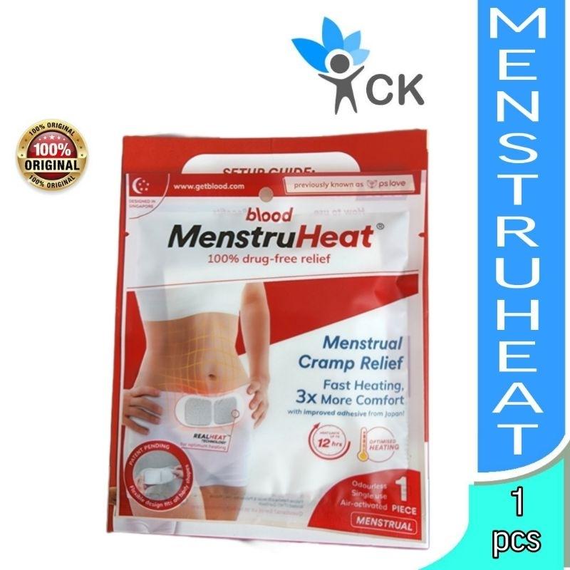 Pslove - MENSTRUHEAT BOX ISI 6 SACHET / SACHET - Meredakan nyeri PMS