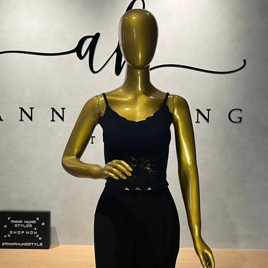 Brukat Bra tanktop dengan renda