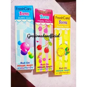 FRESHCARE TEENS BUBBLEGUM, HAPPY CHERRY, PASSION FRUIT - FRESHCARE AROMATHERAPY TEENS