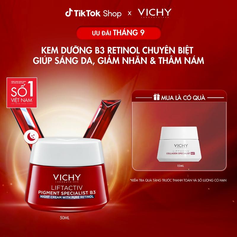 Kem dưỡng giúp mờ thâm nám và giúp da sáng khỏe Lifactiv B3 Pure Retinol Cream…