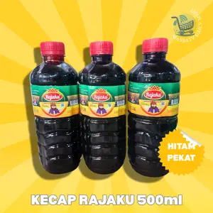 Rajaku Kecap Manis Rajaku 500ml Hitam Pekat Manis Ideal untuk Kebutuhan Dapur Anda Rasa Manis Lezat dan Kualitas Pematangan Pekat