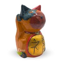 Gambar Patung Kucing Kayu Imut | Dekorasi Rumah dari Daun The Gift Shop Kab. Badung 2 Tokopedia