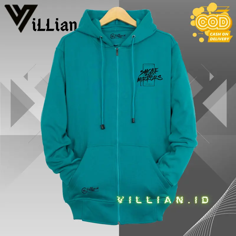 [ BISA COD ] SWEATER HOODIE ZIPPER RESLETING  PRIA/WANITA BANDUNG Distro Fleece Tebal 6