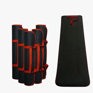 Matras Camping Outdoor Yoga Spon Hitam Anti Selip Anti Air 190x60cm 180x60cm 120x36cm Cocok untuk Camping Hiking Touring