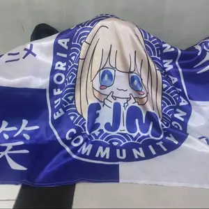 Bendera custom Anime Bagus mantap