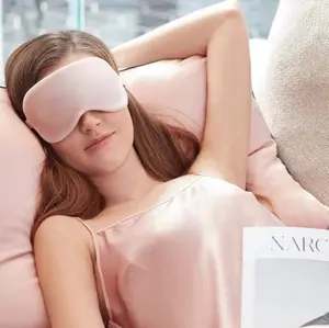 Sleep  Mask Premium Satin Silk / Masker Penutup Mata Tidur / sleep Mask