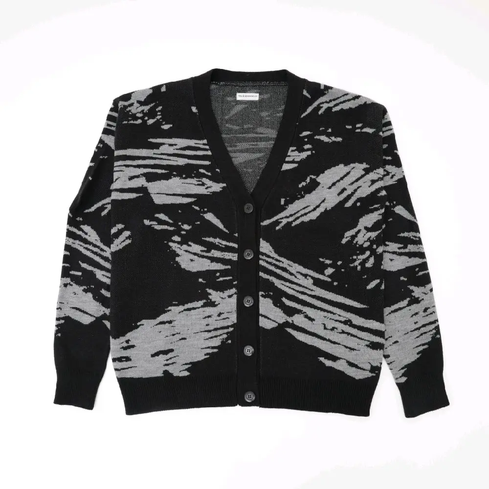 Southwest - cardigan knitDIVE Black - unisex