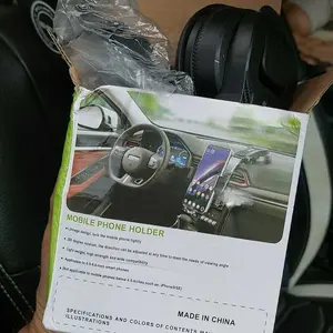 Phone Holder Dashboard Kaca Mobil 360° Rotation Flexible Strong Suction CUP Car Holder Universal