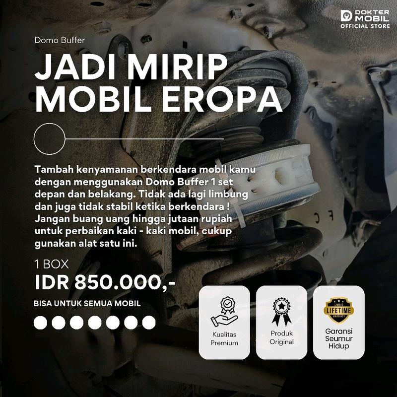 DOMO BUFFER - SPRING BUFFER DAMPER SHOCK MOBIL ANTI LIMBUNG MOBIL JADI STABIL 3