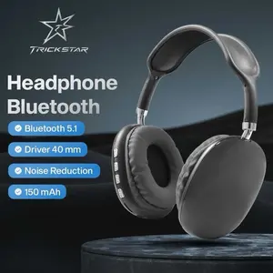 Headphone Bluetooth 5.1 HiFi Subwoofer Noise Reduction 150mAh - P9