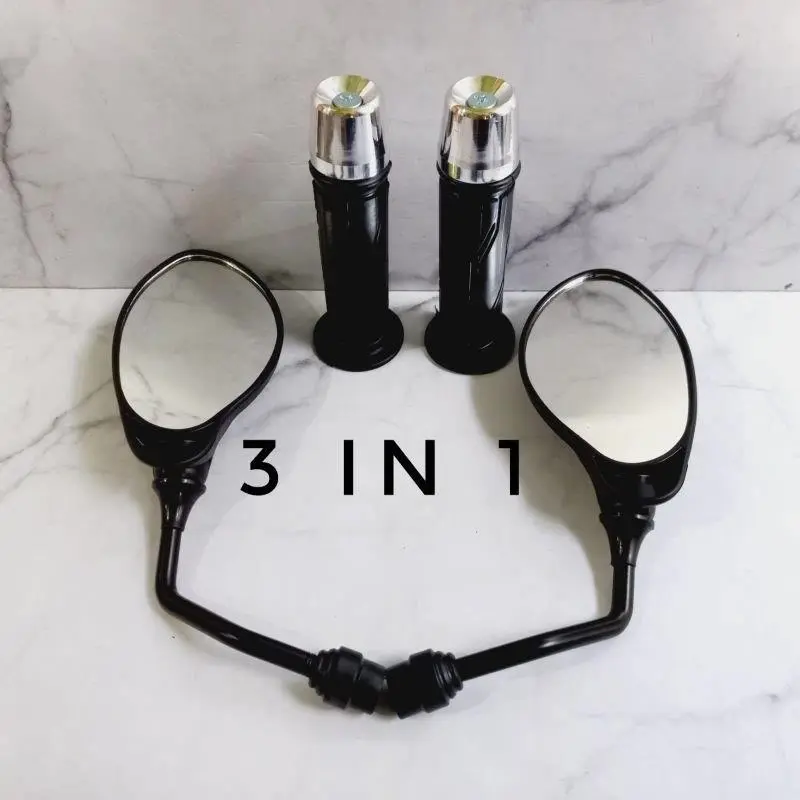#CRC# Paket Hemat 3 in 1 Spion Yamaha X1 + Handgrip Yamaha Standar + Jalu Stang PCX Model Ori 0