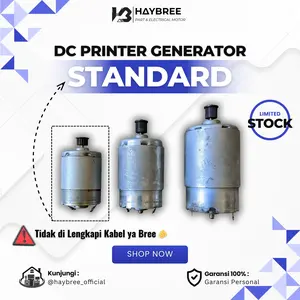 Dinamo DC Motor Printer 12V-24V Standard Serbaguna untuk DIY generator dan Project Mainan
