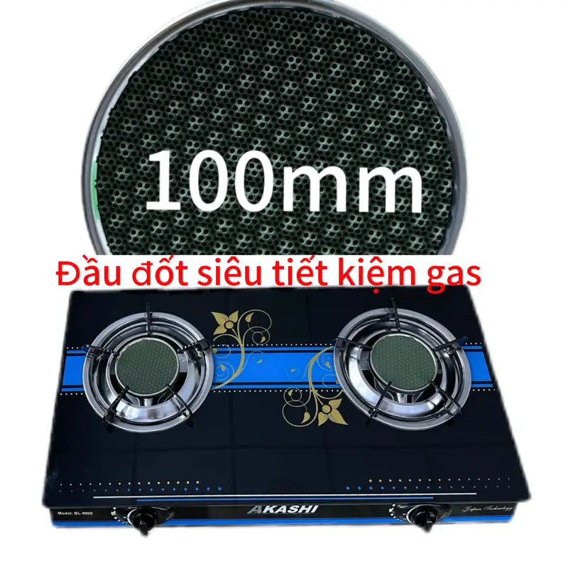 Bếp gas HN vòng nhiệt  100mm AKASHI . Sản phẩm tiết kiệm gas từ 20 đến 30% lượng gas tiêu thụ bếpga xàibằngđiện bếp  ga bếp  ga bếp  ga be  pgastietkiem 1