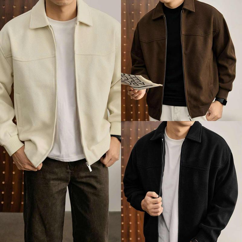    MỞ BÁN   Áo khoác Jacket dạ cổ bẻ dày dặn G20 hàng QCCC by OLD STUDIO 