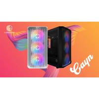 Gambar CASING CUBE GAMING CAYN - mATX Tempered Glass (Free 3x RGB Fan) dari Techno Computer Bali Kota Denpasar 2 Tokopedia
