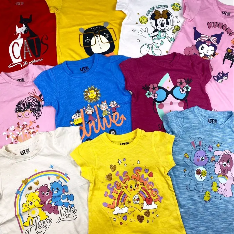 Baju kaos anak cewek perempuan premium Fashion Kids Motif 0