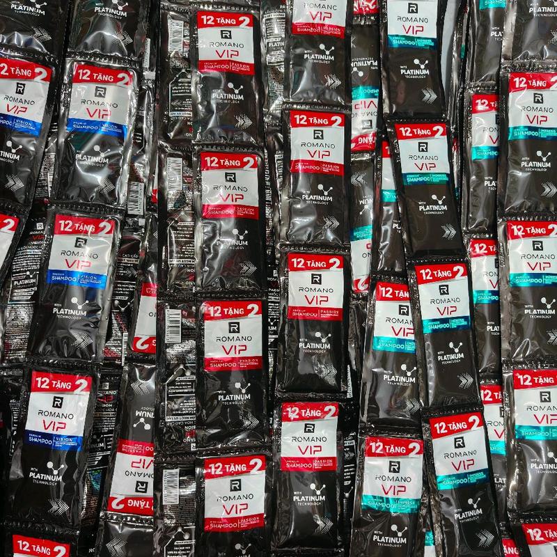 Combo 5 Dây Dầu Gội ROMANO VIP Hương Nước Hoa