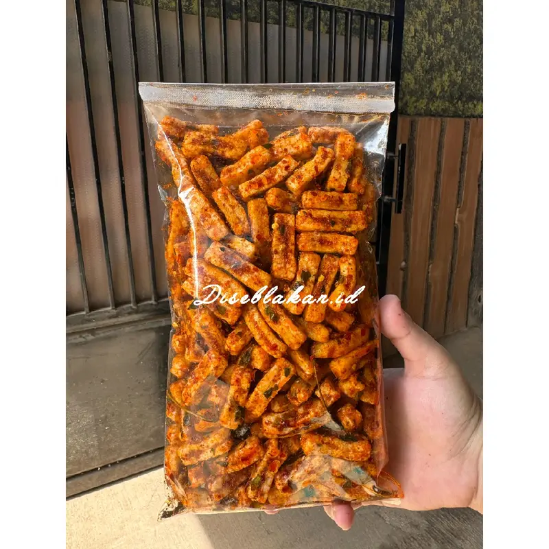 Diseblakan - seblak soto Kerupuk ikan samit kerupuk ikan kerupuk jadul pedas daun jeruk kemasan 200gram 1
